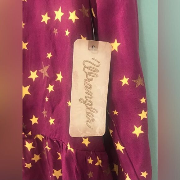 NWT … WRANGLER “Size: XL” Star Studded Top - Picture 4 of 5